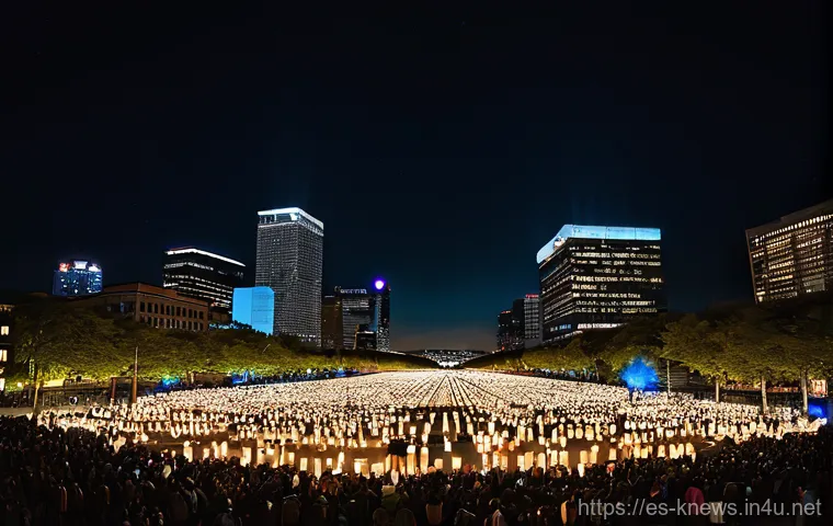 최순실 태블릿 PC 사건 - **Prompt:** "A sophisticated, dimly lit presidential office, featuring large, classic architecture a...